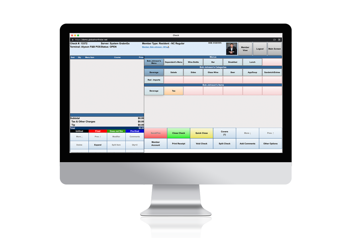 Food & Beverage POS Dashboard