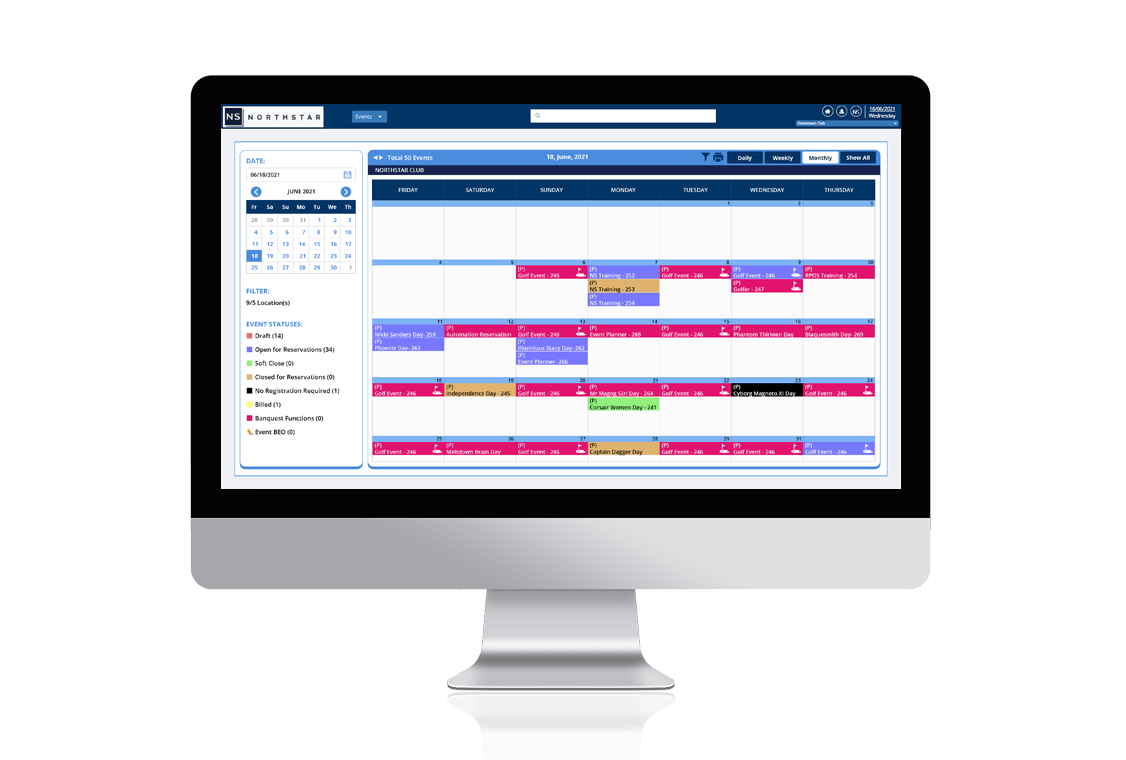 Events Dashboard