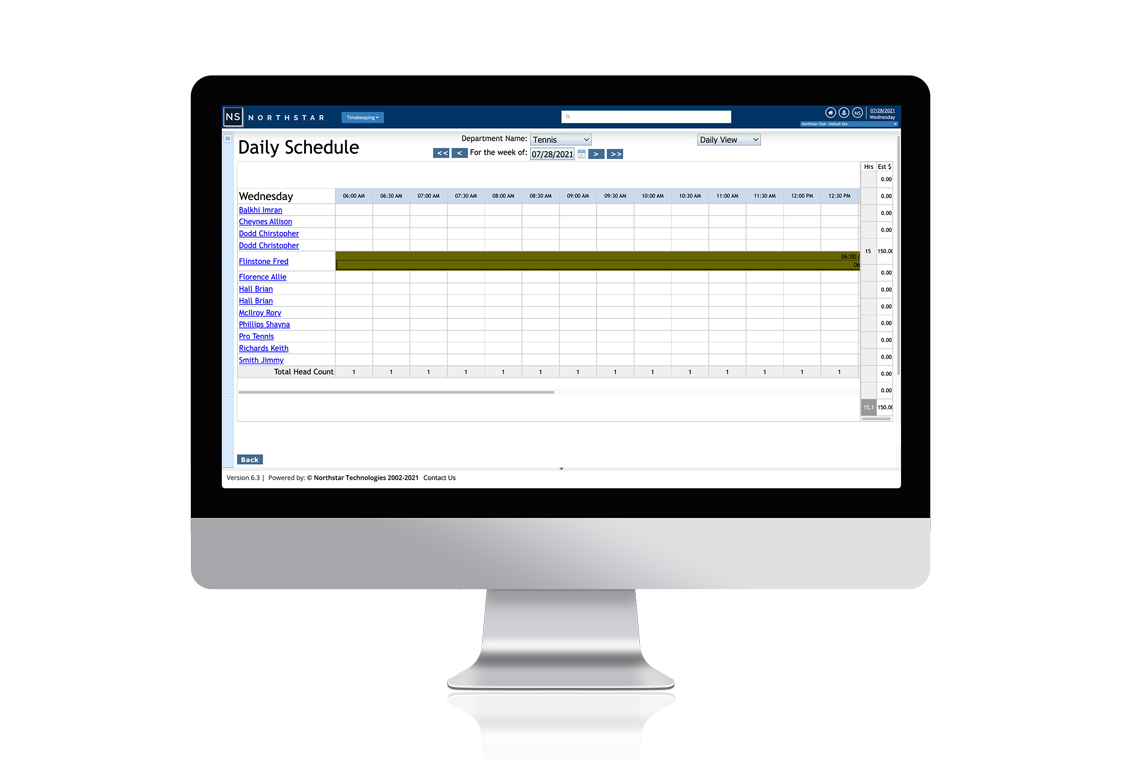 Timekeeping Dashboard